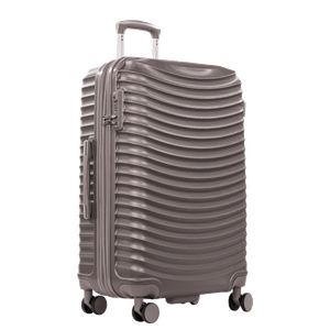 Mala de Viagem Grande com Rodas 360° Vega 3T - Cinza Grafite