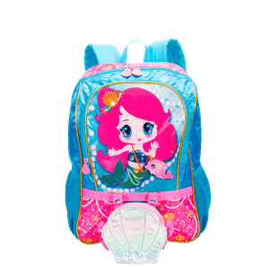 Mochila Grande com Bolsa Sestini Y Anime - Colorido