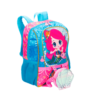 Mochila Grande com Bolsa Sestini Y Anime - Colorido