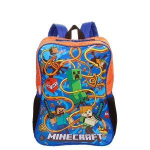 Mochila Grande Minecraft M - Colorido