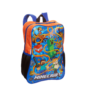 Mochila Grande Minecraft M - Colorido