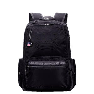 Mochila Grande 2 Compartimentos Paul Frank Classics Preto