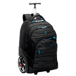 Mochila Carrinho Mega Rodas Sestini Evolution Dark Division - Preto