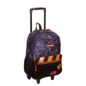 Mochila de Rodinha Grande Jurassic M Plus - Colorido