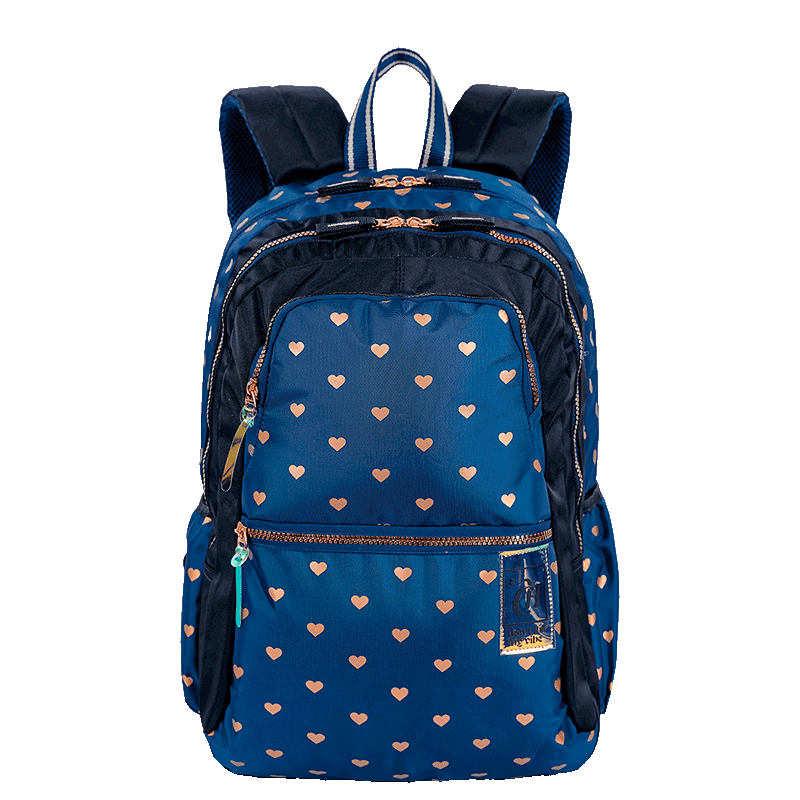 mochila-g-2-compartimentos-capricho-wishes-azul-sestini-075938-04-frente