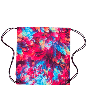 Mochila Saco Colorido - Penas