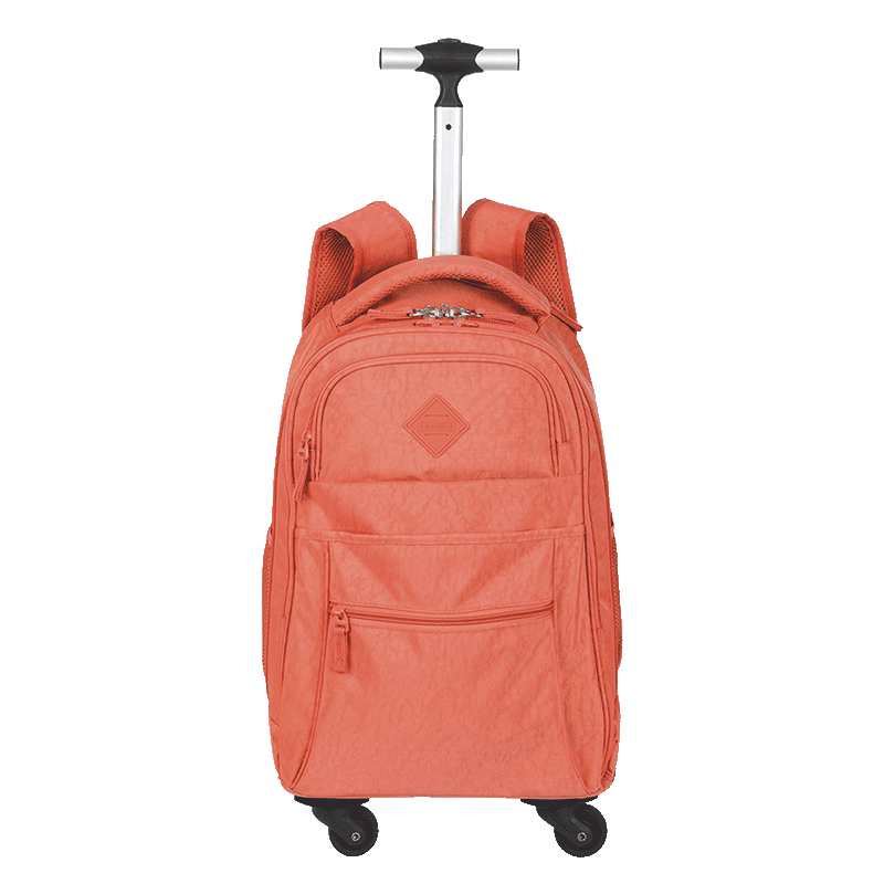 mochila-carrinho-4-rodas-rolling-crinkle-apricot-sestini-075498-35-frente