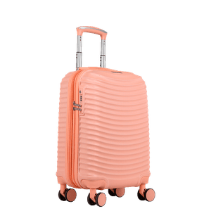 Mala de Viagem Pequena com Rodas 360° Vega 3T - Coral
