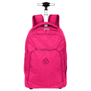 Mochila Carrinho 2 em 1 Sestini Rolling Crinkle Rosa - Pink
