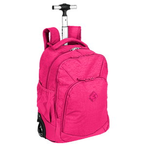 Mochila Carrinho 2 em 1 Sestini Rolling Crinkle Rosa - Pink