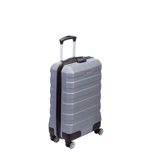 Mala de Viagem Bordo Nacional 360° Wheeless 1T - Cinza Grafite