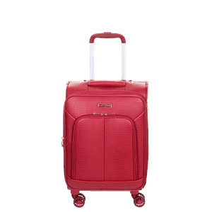 Mala de Viagem Bordo com Rodas 360° Croco 4T - Vinho