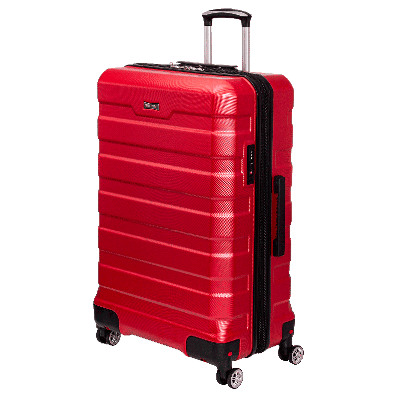 Mala de Viagem Grande com Rodas 360° Wheeless 1T Vermelho