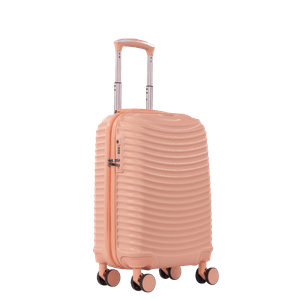 Mala de Viagem Bordo com Rodas 360° Vega 3T - Coral
