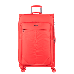 Mala de Viagem Grande com Rodas 360° Soft Laranja - Coral