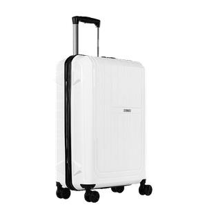 Mala de Viagem Média com Rodas 360° PP Pop - Branco