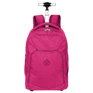 Mochila Carrinho 2 em 1 Sestini Rolling Crinkle Rosa - Pink
