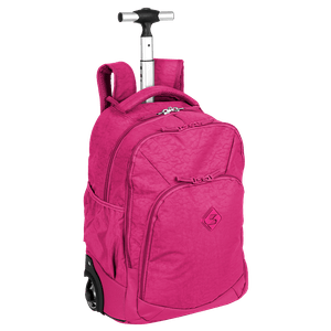Mochila Carrinho 2 em 1 Sestini Rolling Crinkle Rosa - Pink