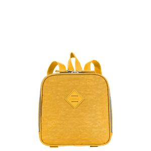 Lancheira Grande Sestini Lunch Crinkle - Amarelo