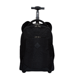 Mochila Carrinho 2 em 1 Sestini Rolling Crinkle Preto