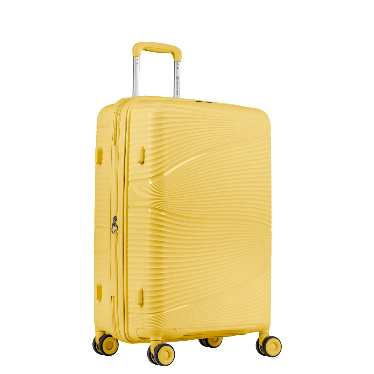 Mala de Viagem Média 23kg Polipropileno com Rodas 360° º PP Joy