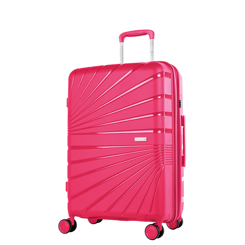 Kit 2 Malas Média e Bordo PP Supreme - Pink | Sestini
