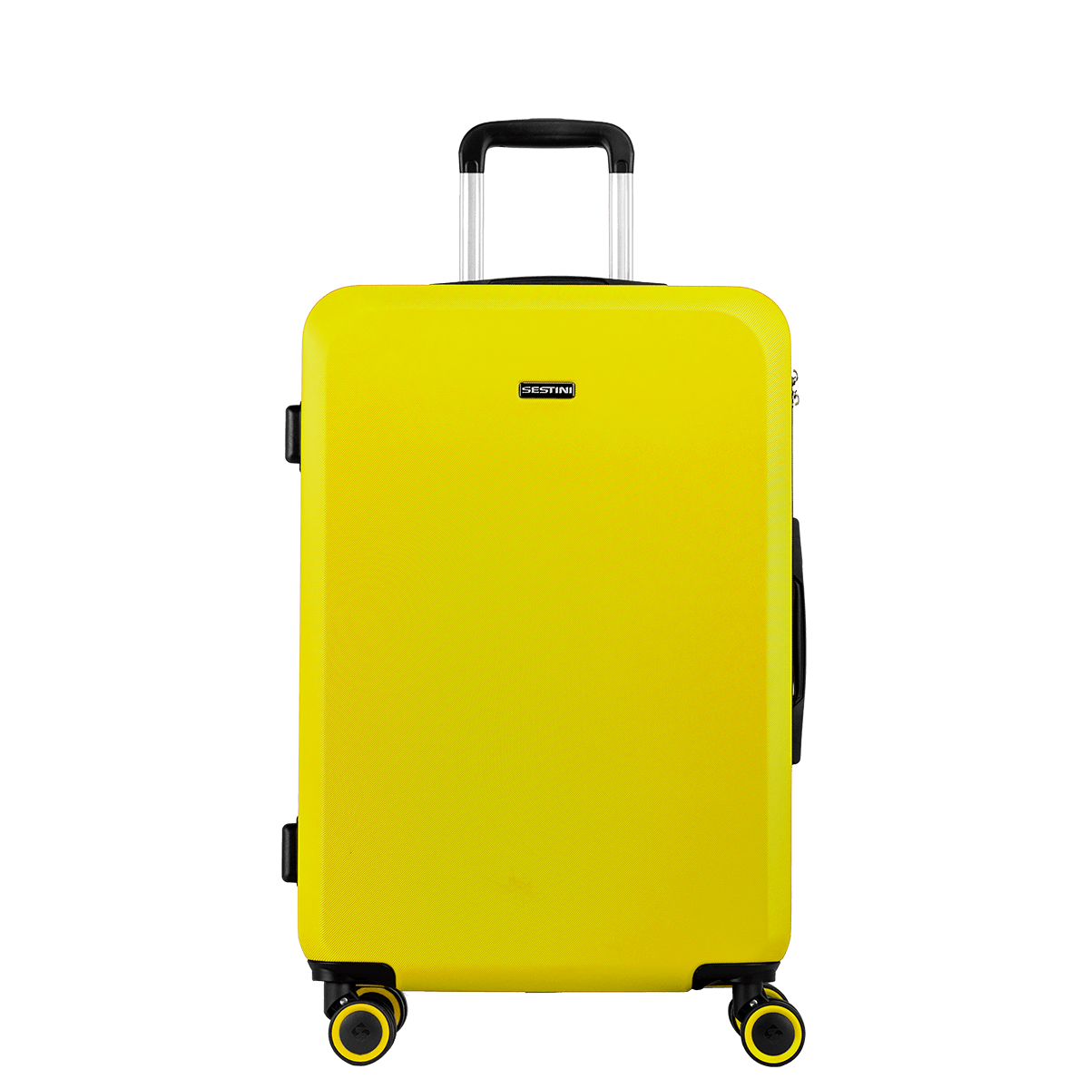 Mala de Viagem Média 23 kg ABS com Rodas 360° 4 All 5t - Dourado
