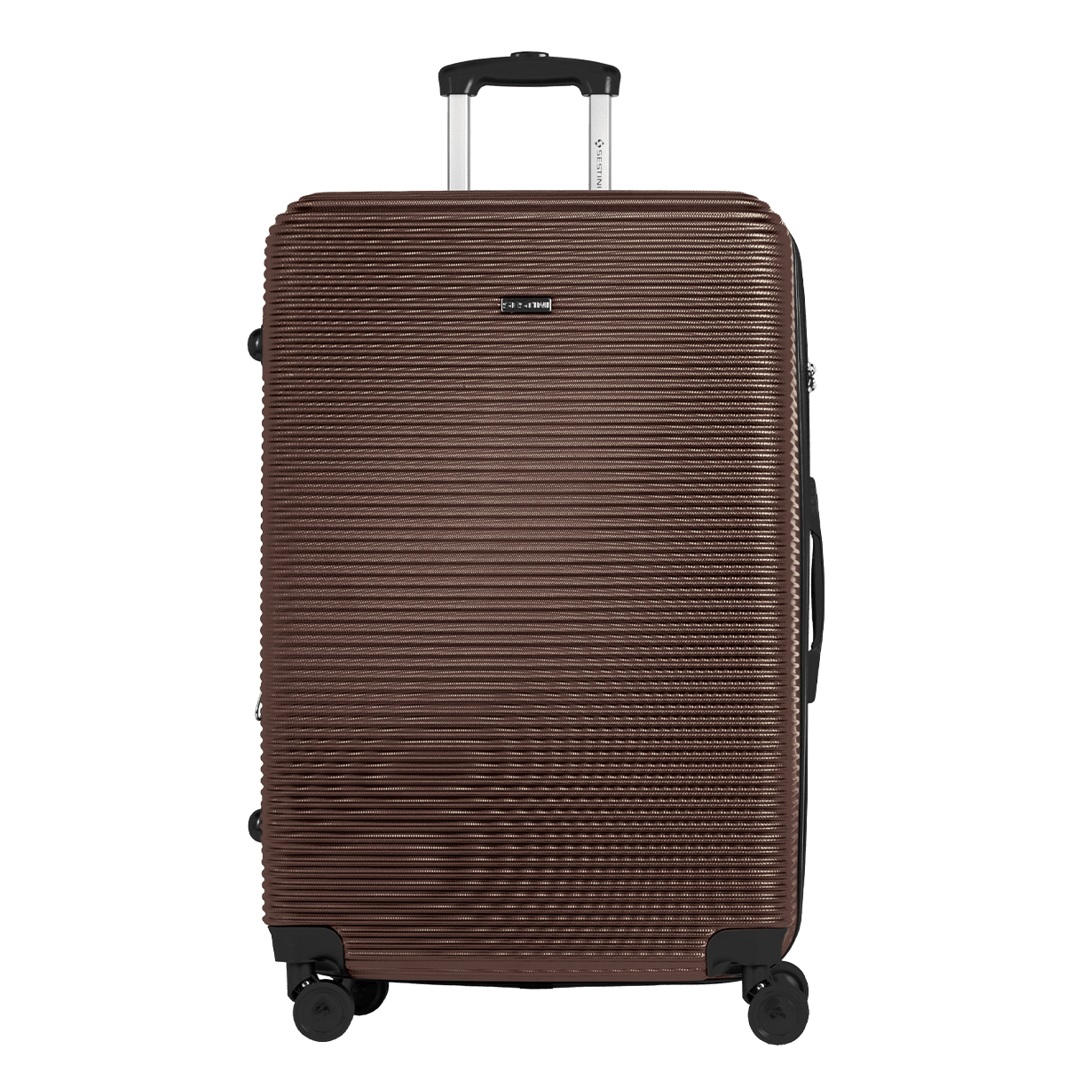 Mala de Viagem Grande 32kg ABS com Rodas 360° º 4 ALL 6T - Bronze