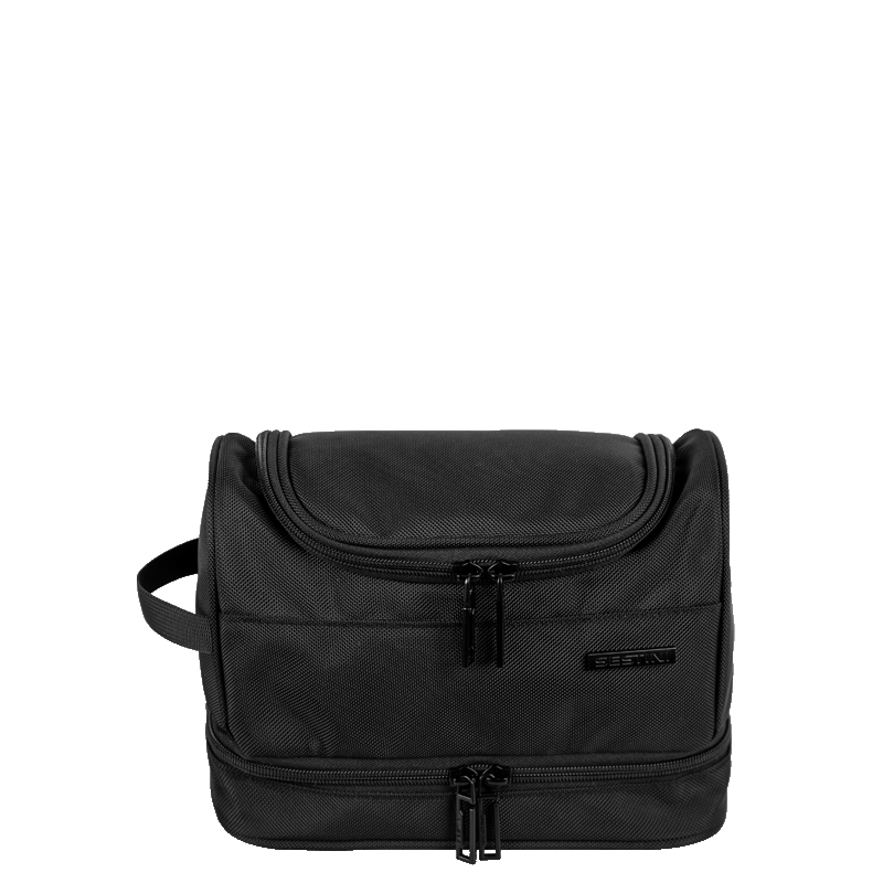 Necessaire Grande 2 Compartimentos Sestini Nexus - Preto