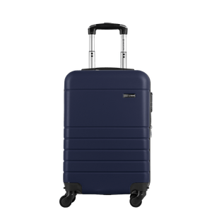 Mala de Viagem Bordo com Rodas 360º Essencial 2 - Azul Marinho