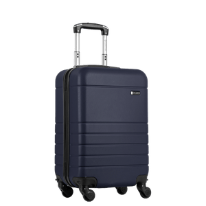 Mala de Viagem Bordo com Rodas 360º Essencial 2 - Azul Marinho