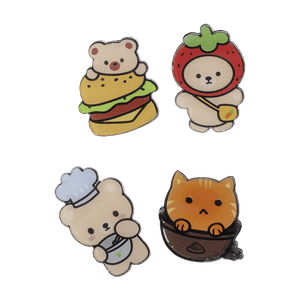 Bottons De Acrilico Sestini Studio - Culinaria Pet