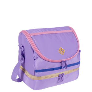 Lancheira 2 Compartimentos Sestini Studio - Lilás