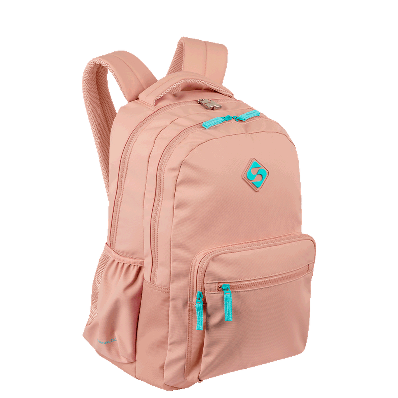 Mochila 2 Compartimentos Sestini College Hydroblock - Peach Candy