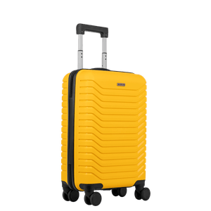 Mala de Viagem Bordo com Rodas 360º PP Basic - Amarelo