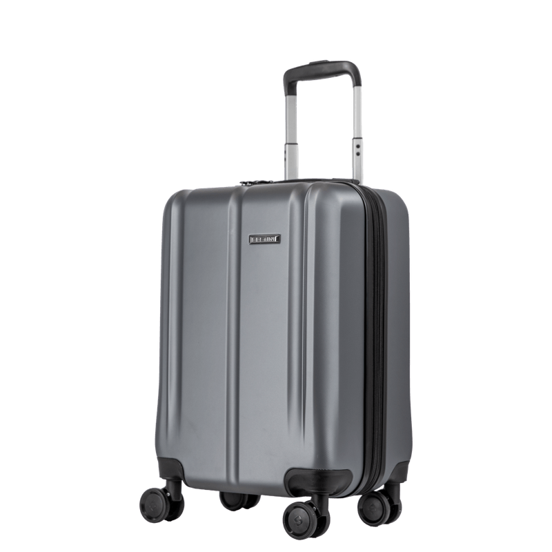 bün GREYSTONE Mala de Viagem Bordo 10kg ABS com Rodas 360° º Gama 4 - Grafite