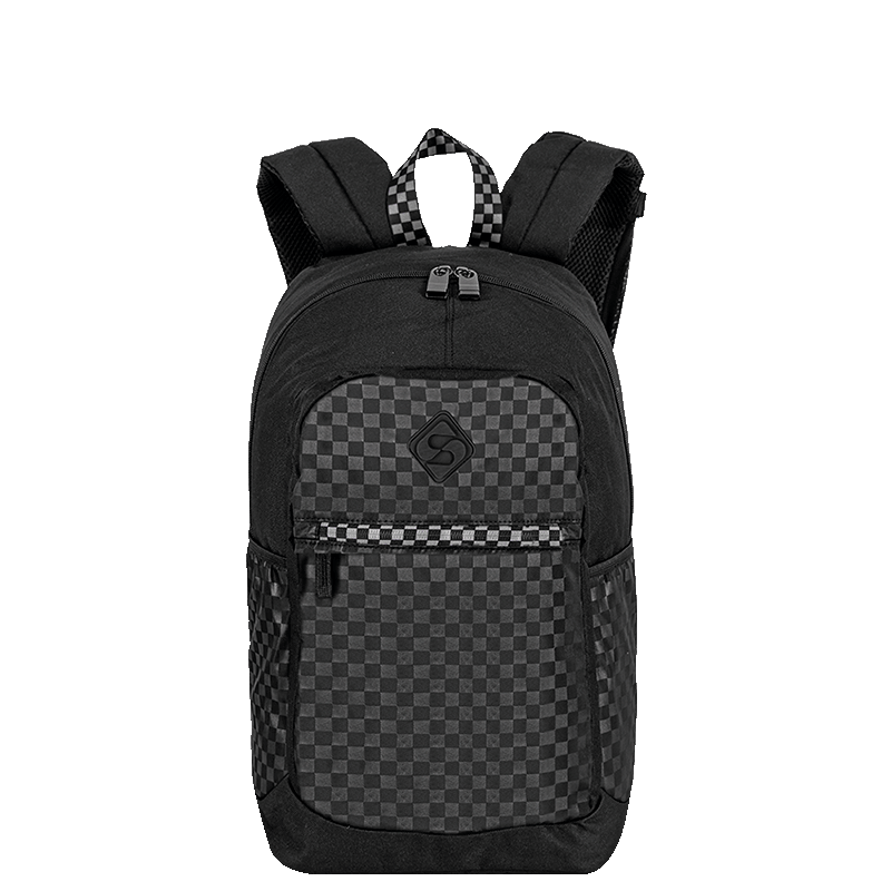 Mochila Sestini Magic - Nailon Xadrez Preto