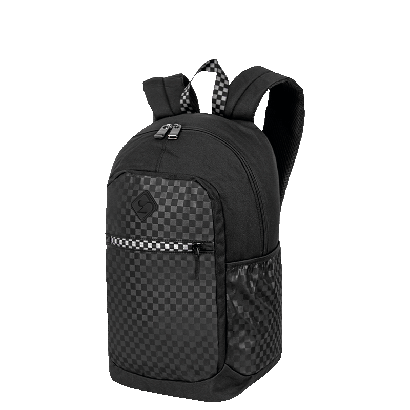 Mochila Sestini Magic - Nailon Xadrez Preto