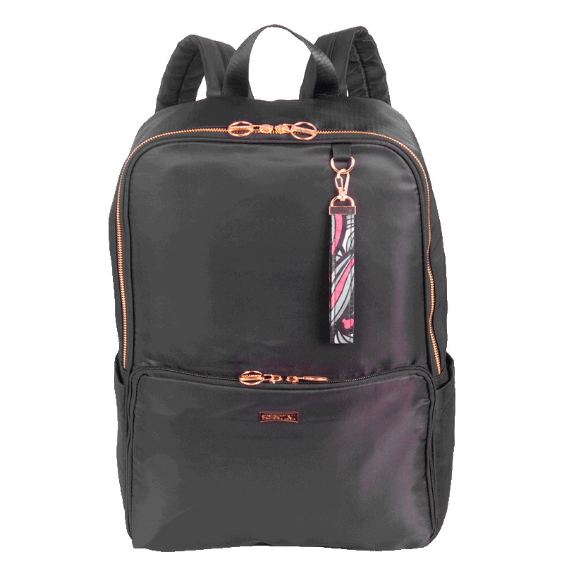 Mochila Grande Notebook Executiva Scarf II - Preto