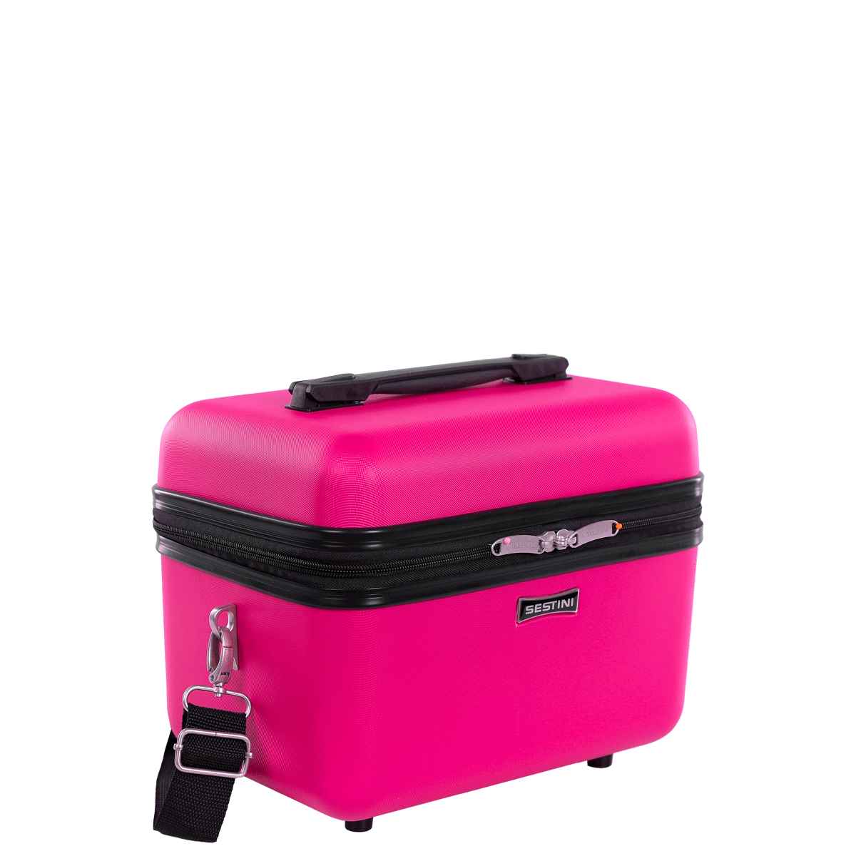 Frasqueira Grande ABS Baú Tulum Rosa - Pink