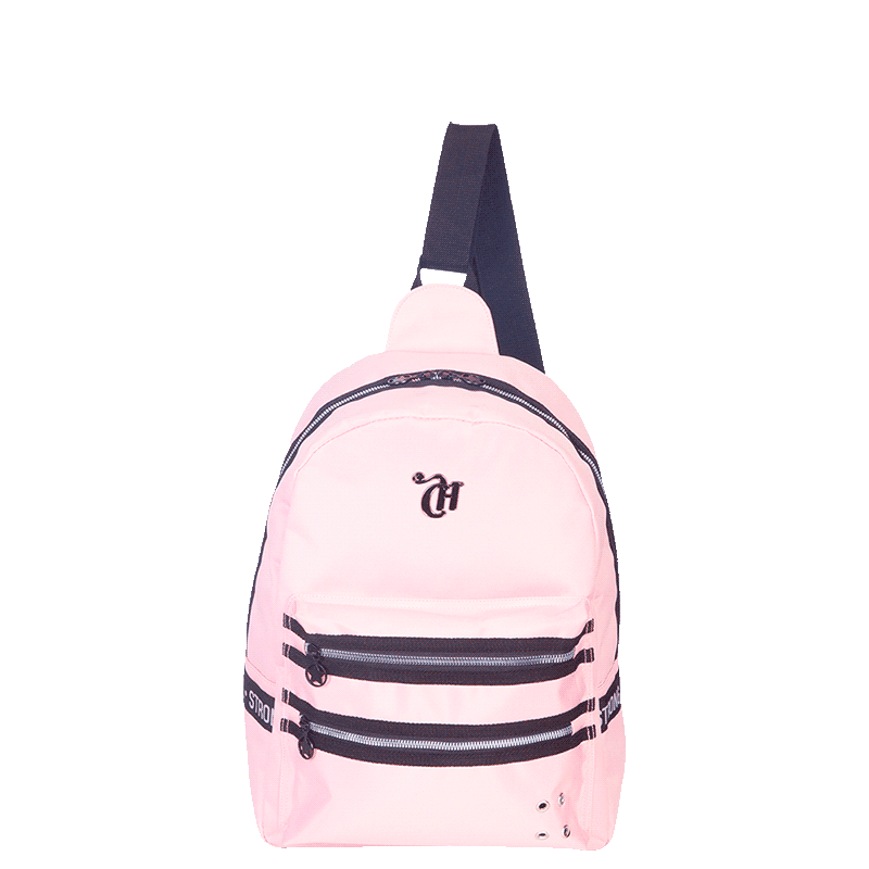 Mochila Média 2 em 1 Capricho Street Love - Rosa