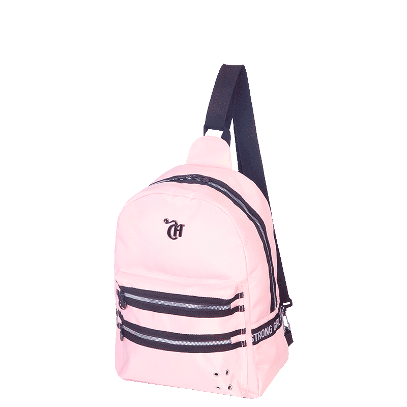 Mochila Média 2 em 1 Capricho Street Love - Rosa