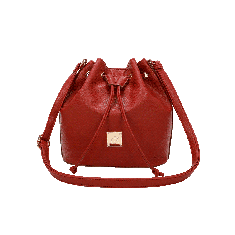 Bolsa Bucket Média Fellipe Krein Ss23 Butterfly Fk613 Liso - Nude
