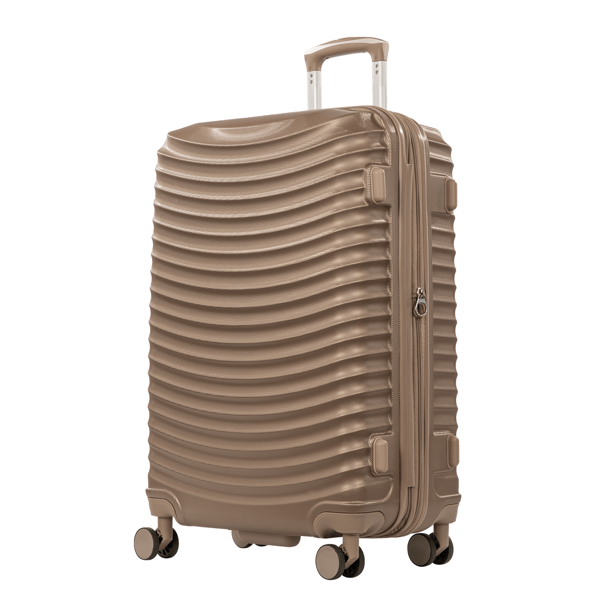 Mala de Viagem Grande 32 kg ABS Vega 3T - Dourado