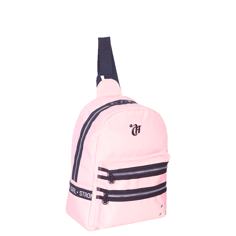 Mochila Média 2 em 1 Capricho Street Love - Rosa | Sestini