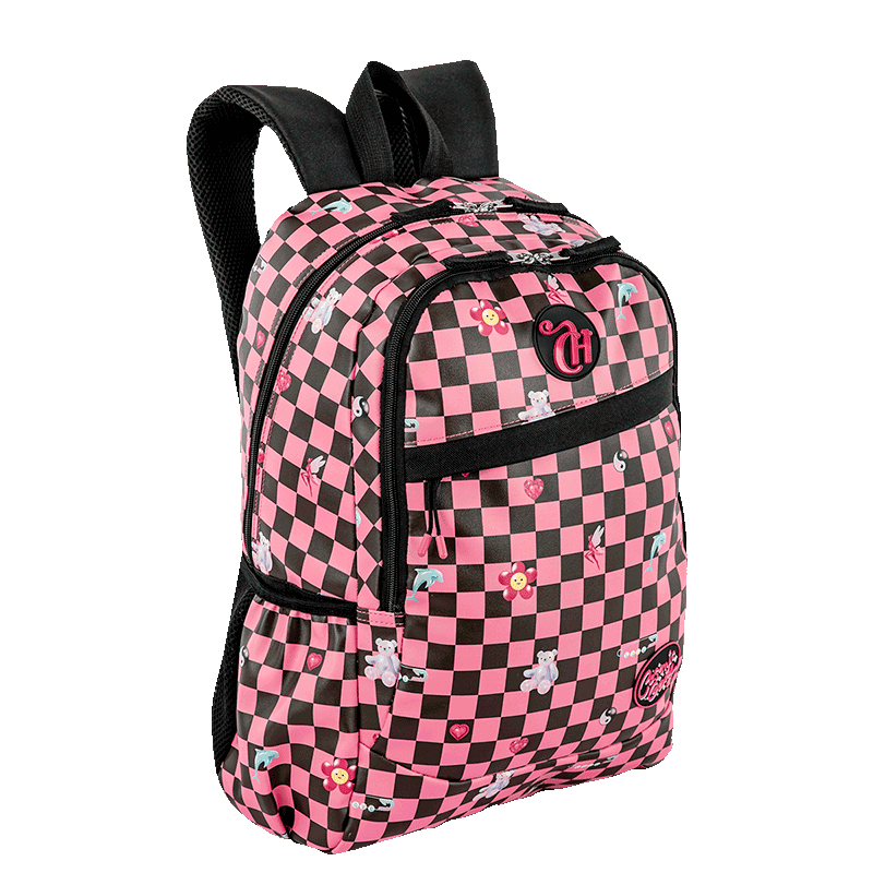 Mochila Grande Capricho Pop Cosmic Gang Rosa - Pink | Sestini