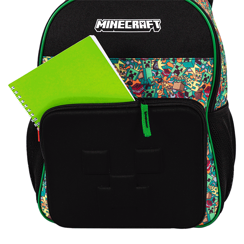 Mochila Grande Minecraft X Funtage - Colorido | Sestini