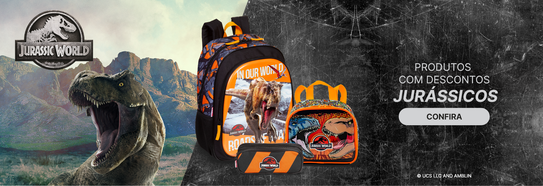 Produtos oficiais Jurassic World