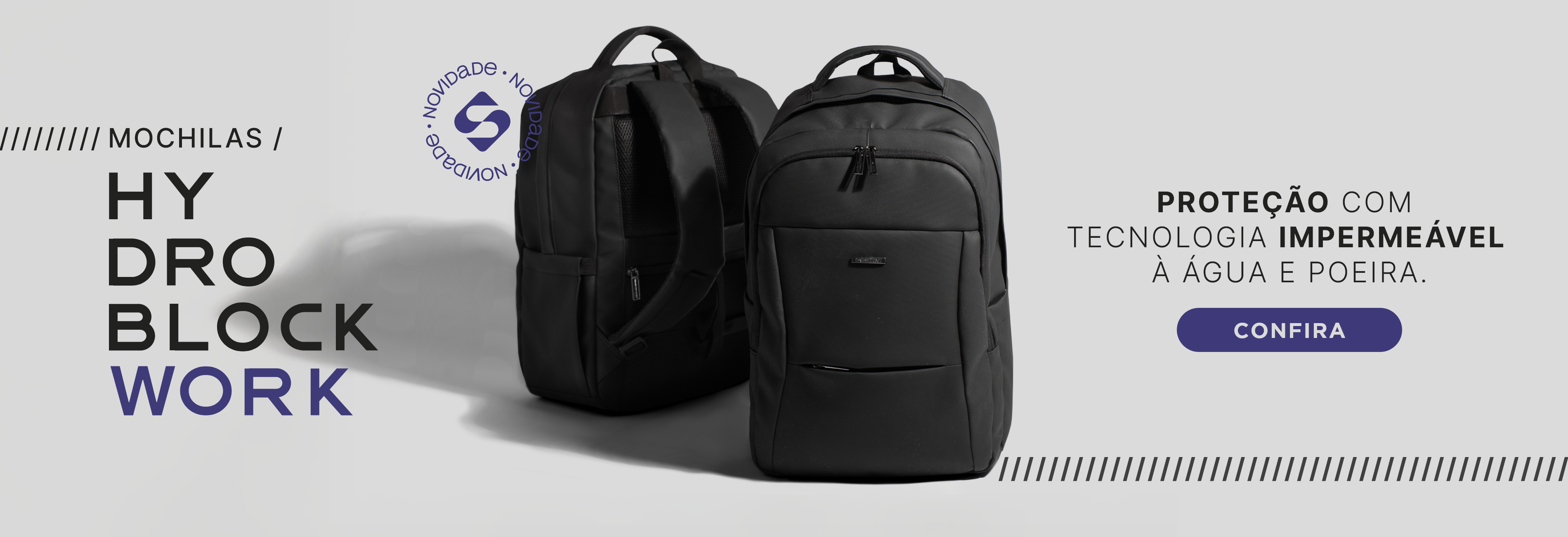 Lançamentos | Mochilas Hydroblock Work