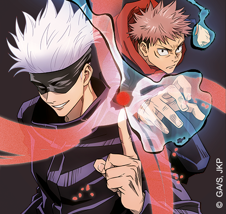 Satoru e Itadori de Jujutsu Kaisen